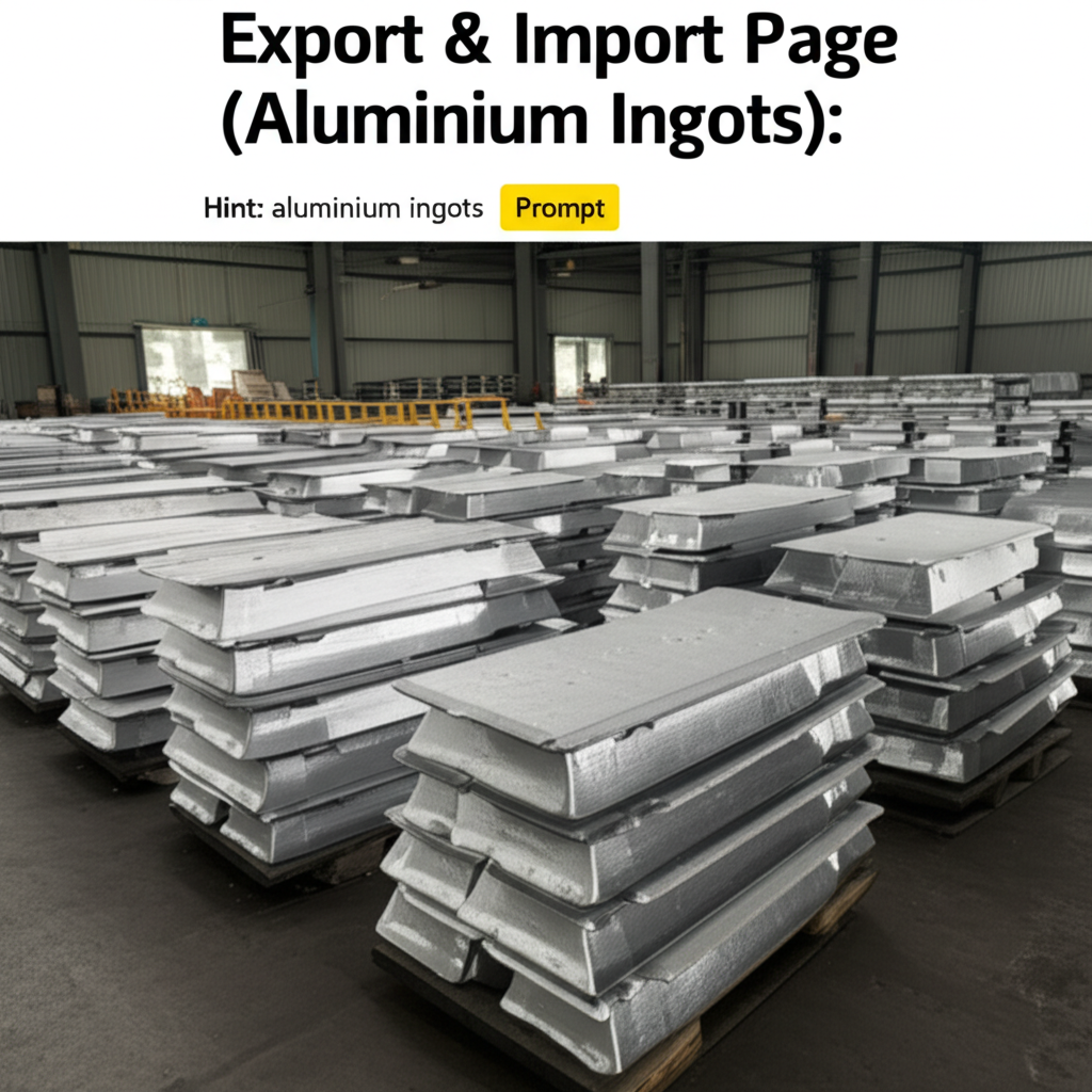 High-Grade Aluminium Ingots